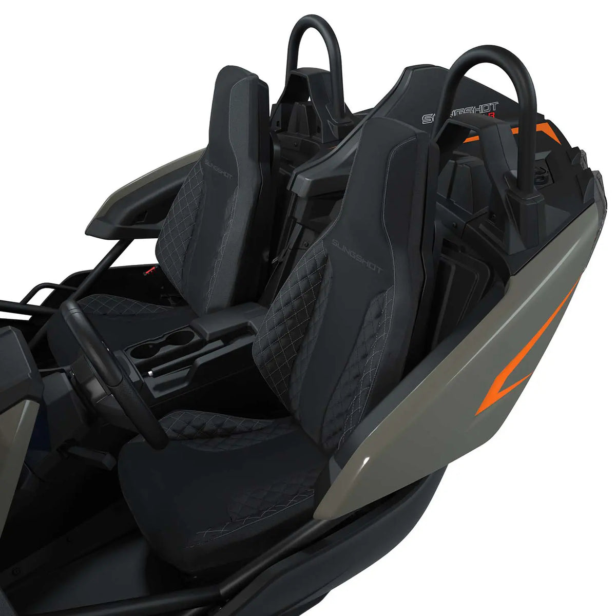 Polaris Slingshot Comfort Seat, Black, Pair