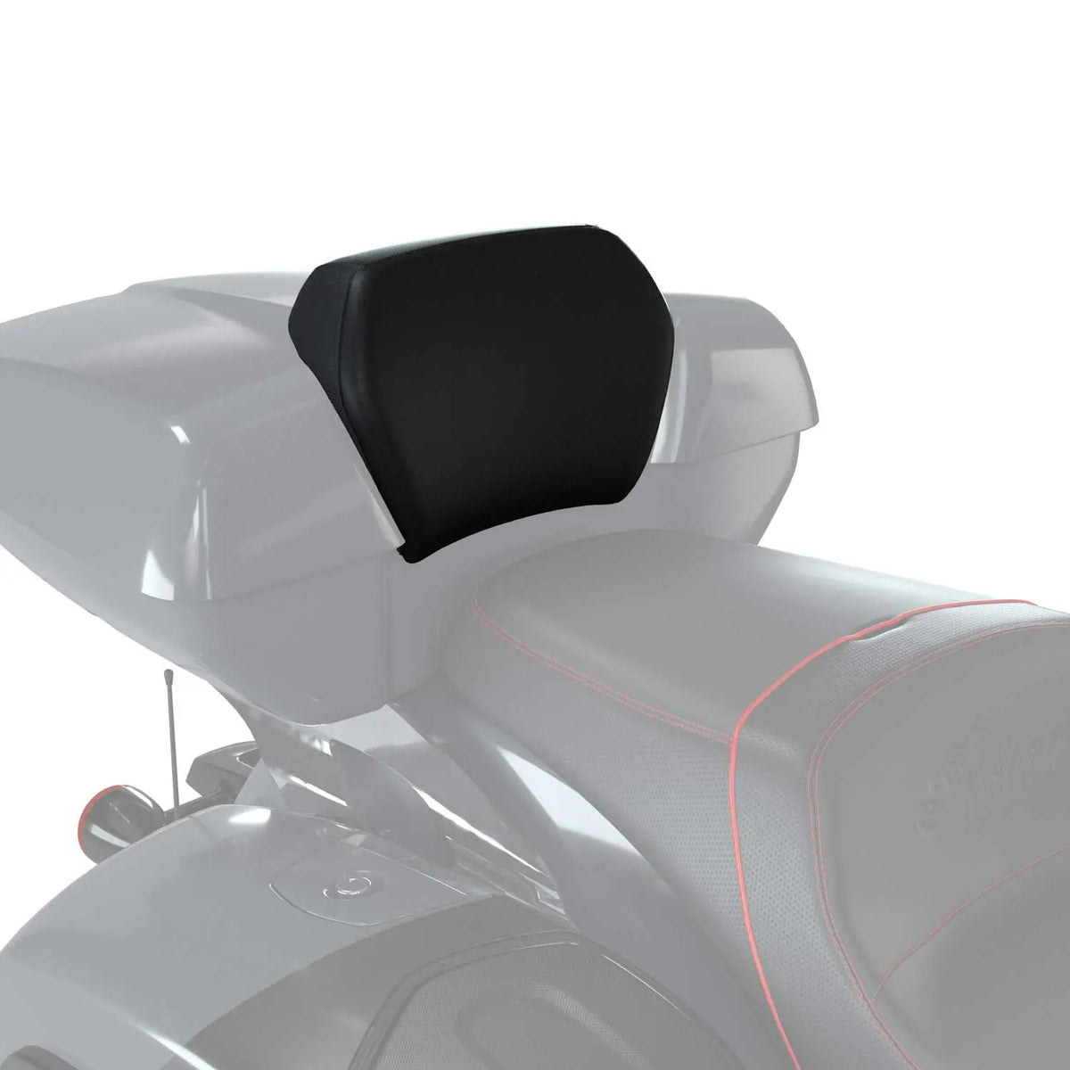 Indian Motorcycle Quick Release Low Profile Trunk Passenger Backrest Pad