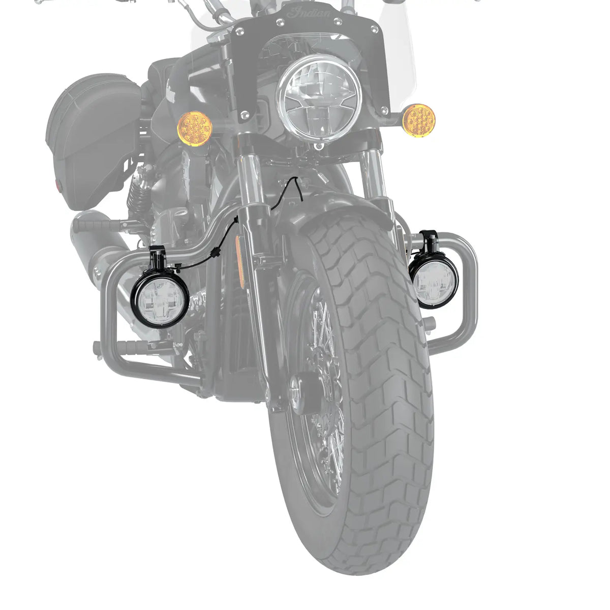 Indian Motorcycle Pathfinder LED Driving Lights Mount ONLY - for Scout