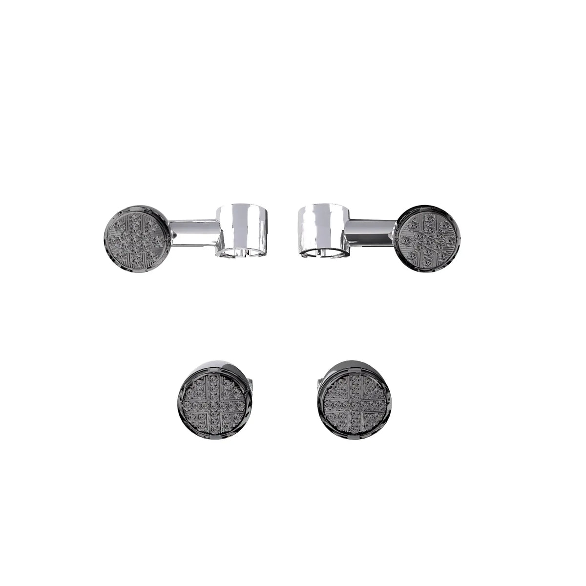Indian Motorcycle Scout Classic Smoked Turn Signals for Scout