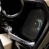 Indian Motorcycle PowerBand Audio Speakers with Bass Boost and UnderGlow, 6-1/2 in.