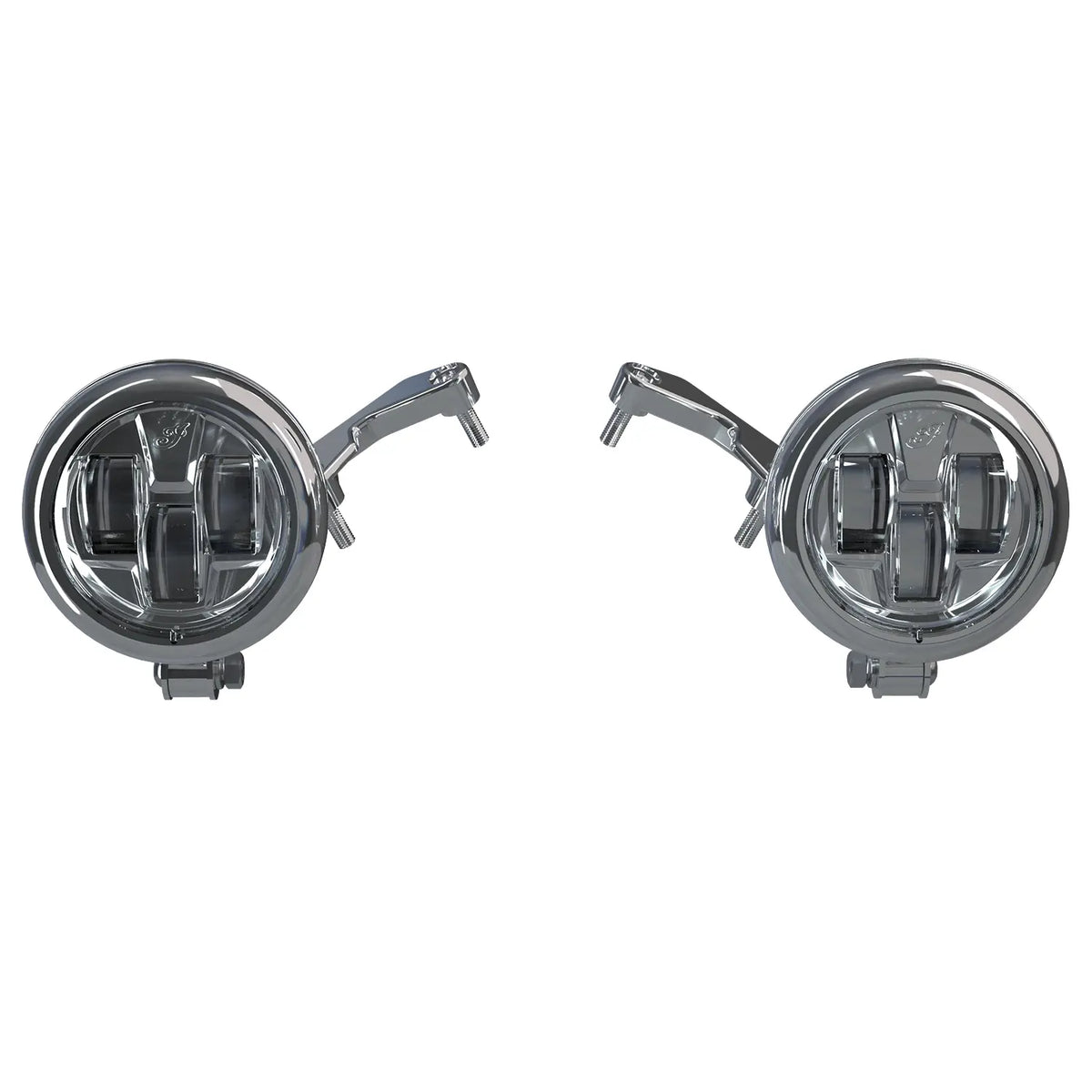 Indian Motorcycle Pathfinder S LED Driving Lights Mount ONLY - Chrome