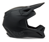 Fox Youth V1 Matte Black Helmet DOT/ECE