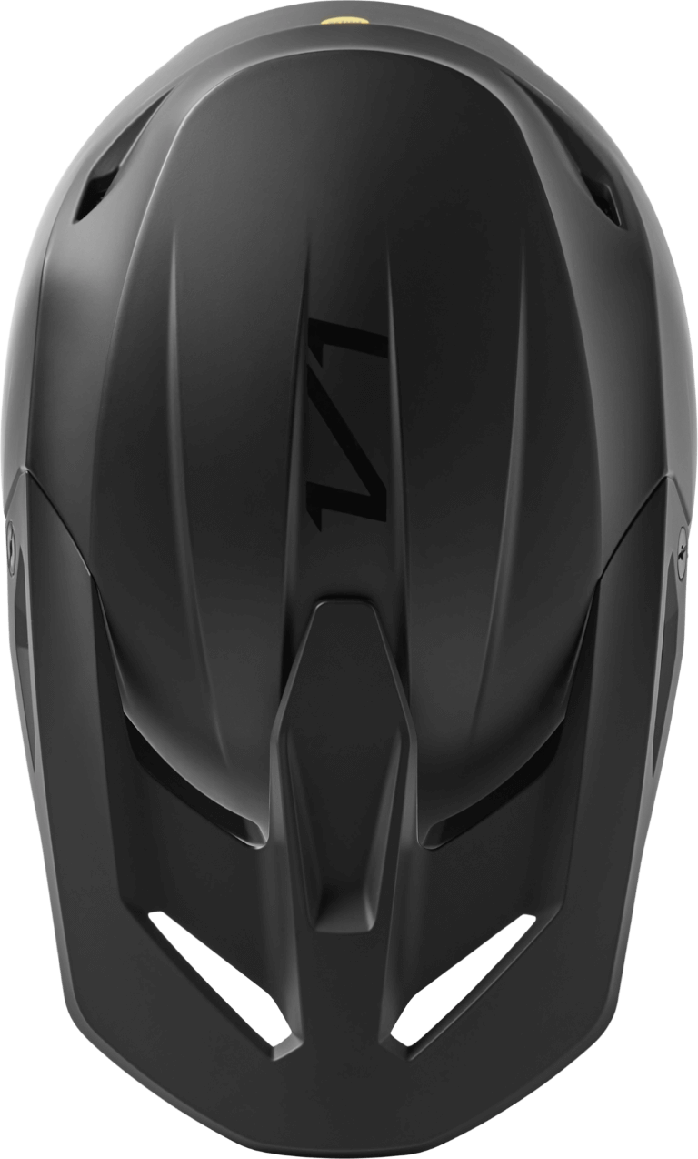 Fox Youth V1 Matte Black Helmet DOT/ECE