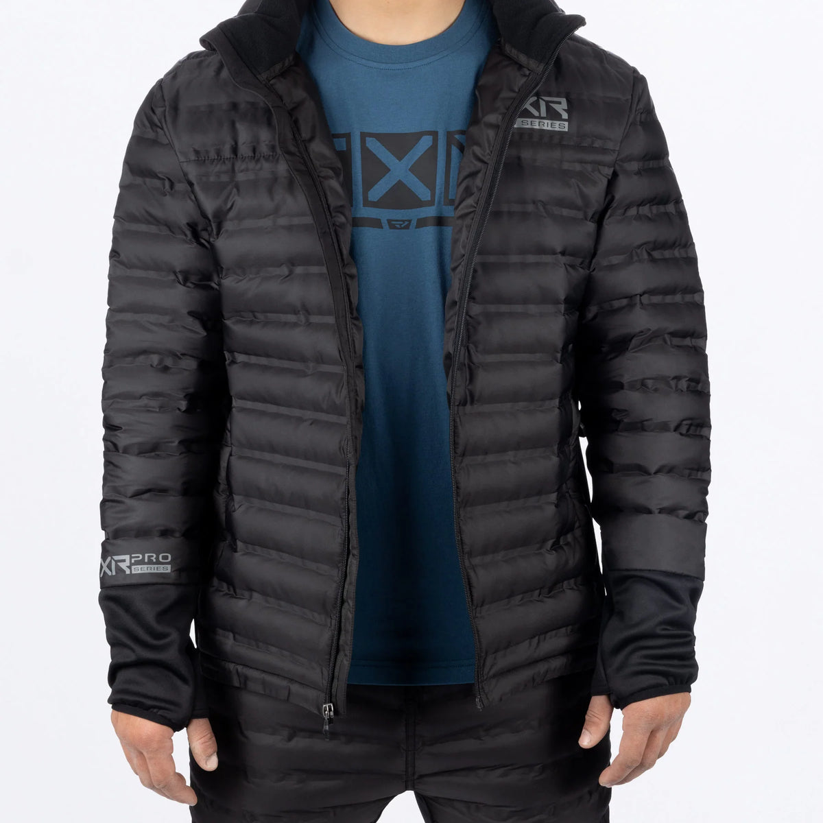 FXR Men's Podium Hybrid Quilted Hoodie