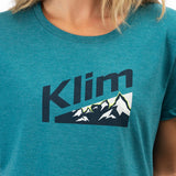 Klim Women's Mountain Peak Tri-blend Tee