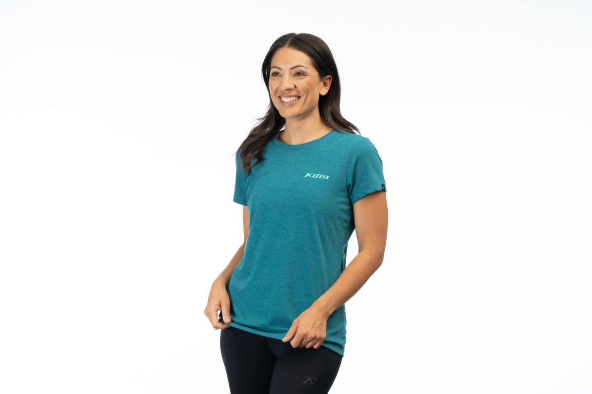 Klim Women's K Shield Crest Tri-blend Tee