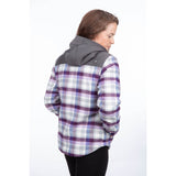 Klim Women's Big Sky Fleece Lined Flannel Hoodie