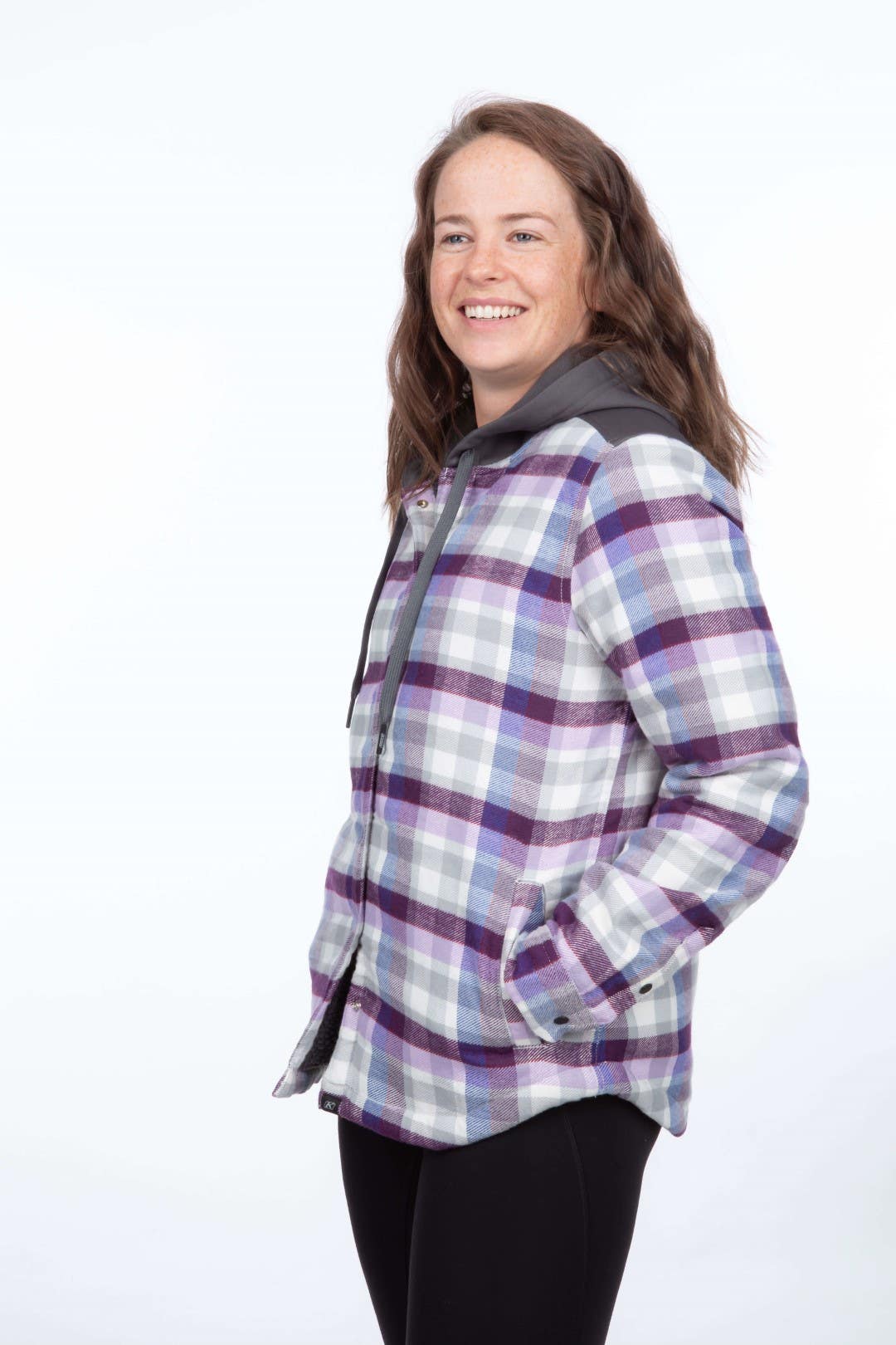 Klim Big Sky Fleece Lined Flannel Hoodie SkiDoo Outlet