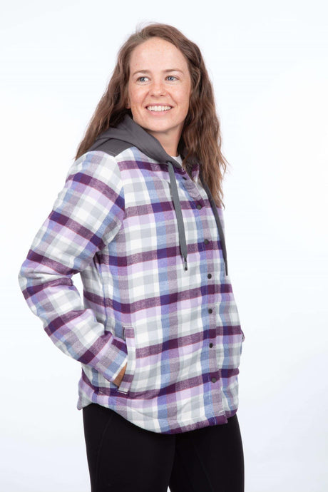 Klim Big Sky Fleece Lined Flannel Hoodie