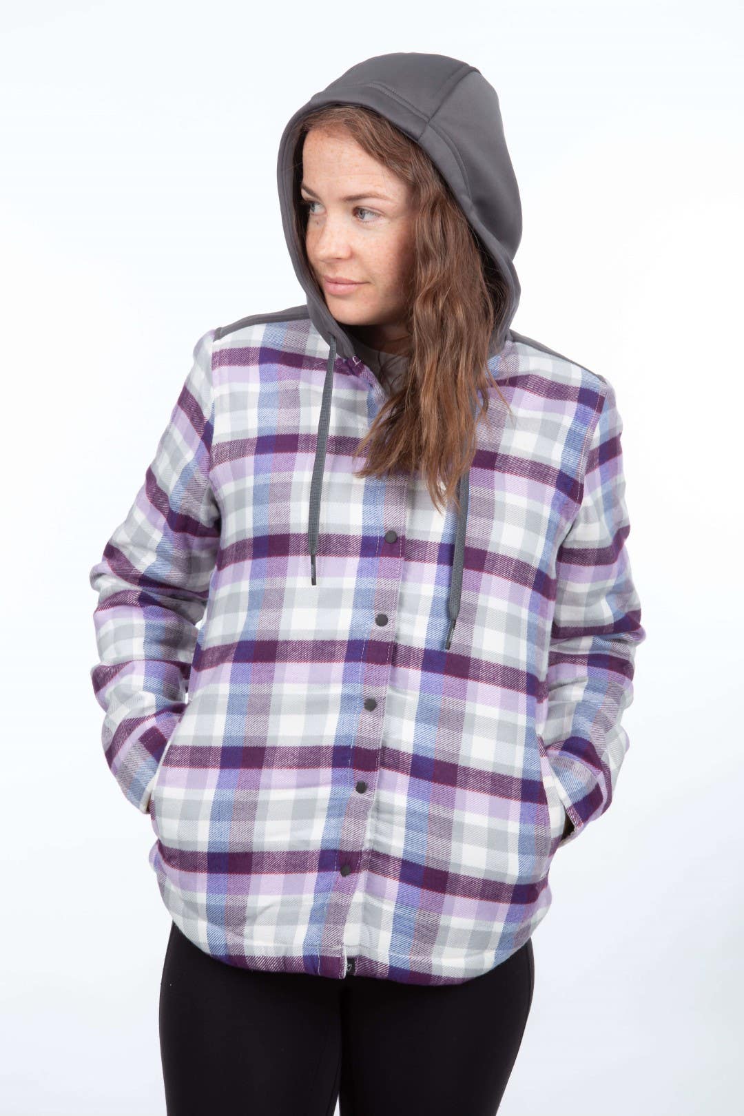 Klim Big Sky Fleece Lined Flannel Hoodie