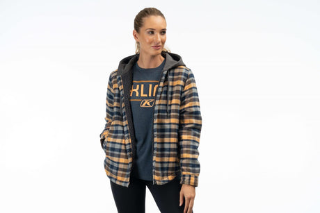 Klim Big Sky Fleece Lined Flannel Hoodie