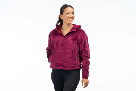 Klim Cascade 1/4 Zip Crop Hoodie