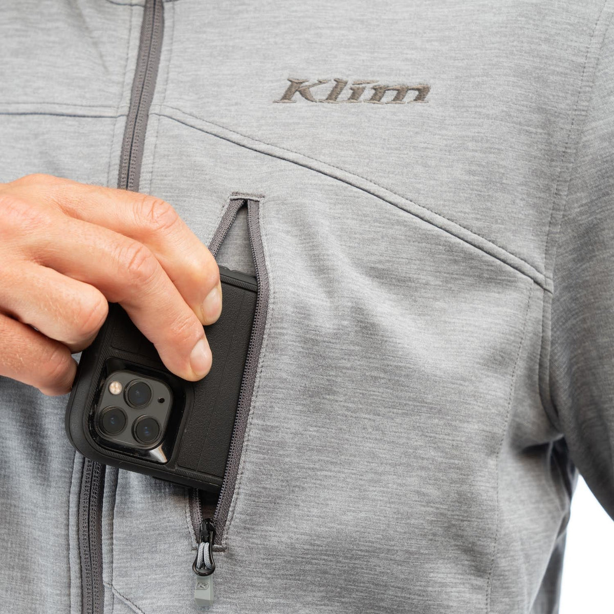 Klim Men's Echo Wool Blend Fleece Jacket