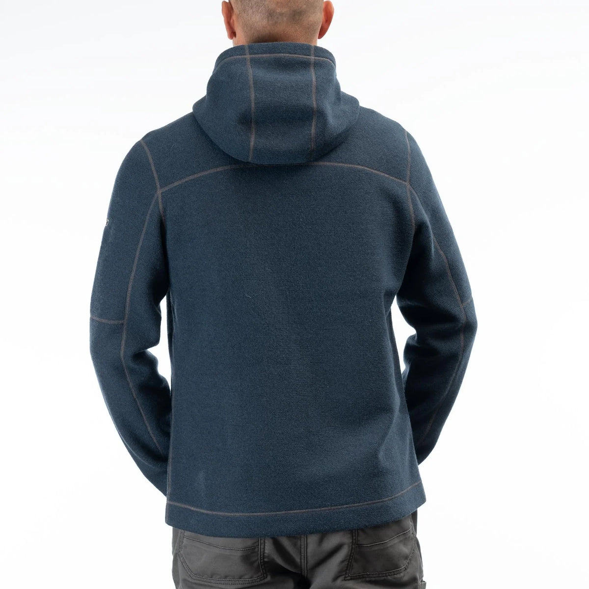 Klim Men's Bighorn Canyon Wool Blend Hooded Jacket