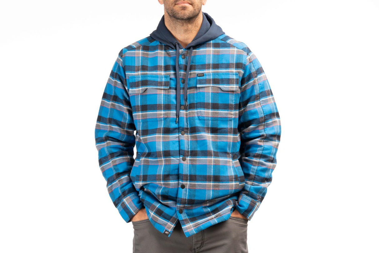 Klim Targhee Fleece Lined Flannel Hoodie