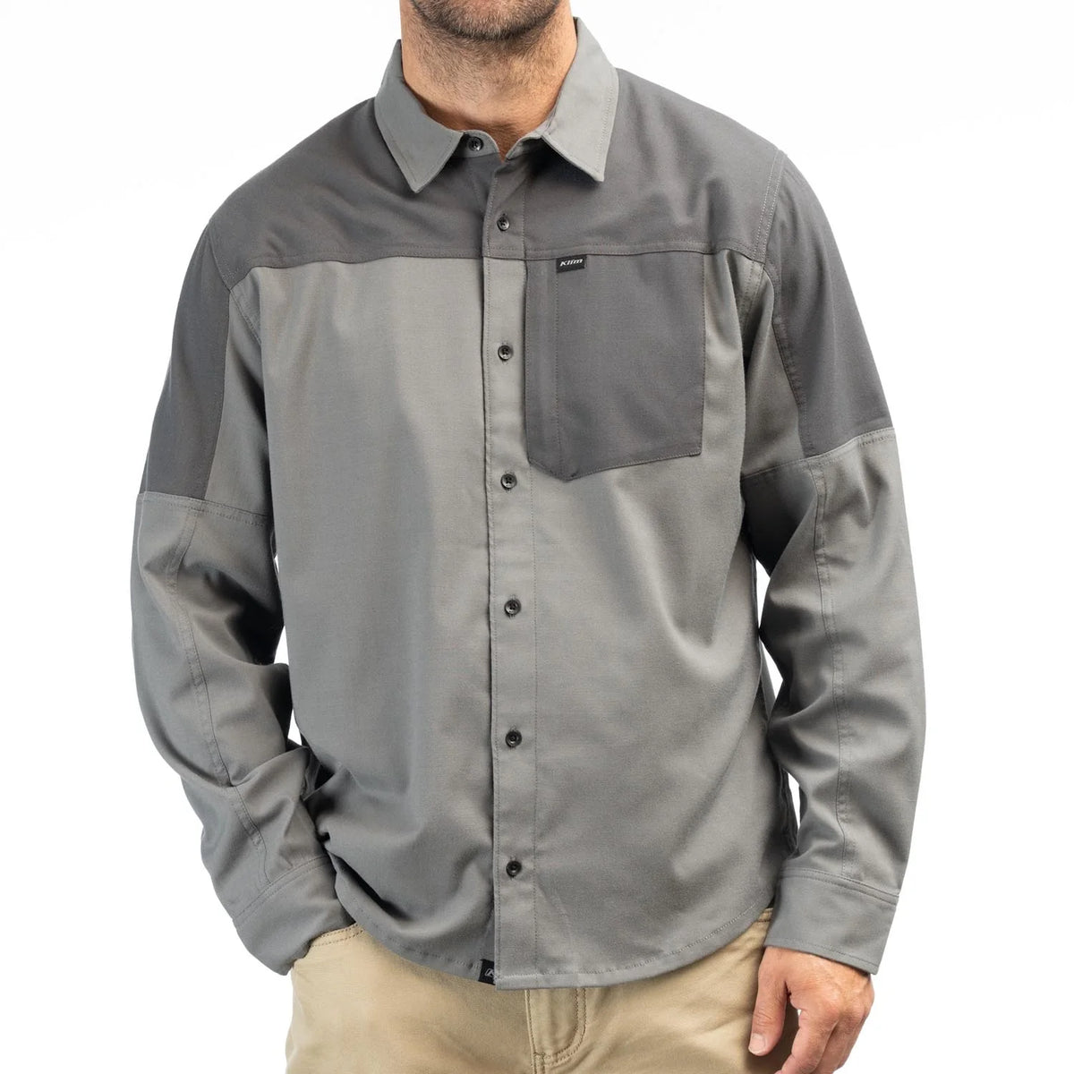 Klim Men's Phelps Midweight Stretch Flannel Shirt