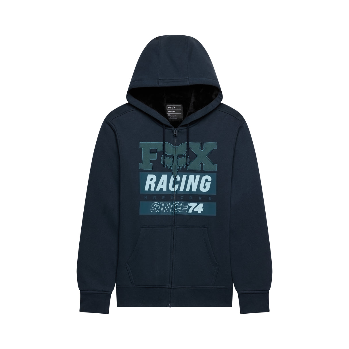Fox Racing Since 74 Sasquatch Fleece Zip-Up Hoodie