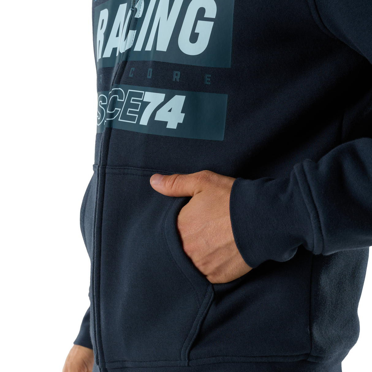 Fox Racing Since 74 Sasquatch Fleece Zip-Up Hoodie