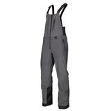 Klim Men's Storm Bib - Asphalt Gray - CLOSEOUT