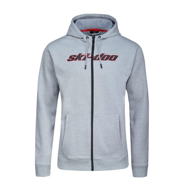 Ski-Doo Mens Zip-Up Hoodie