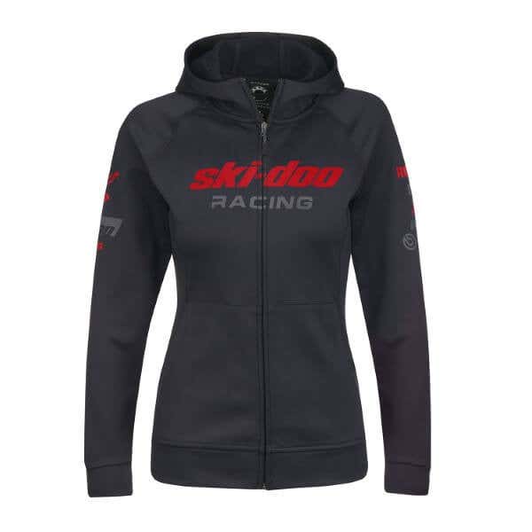 2022 Ski-Doo Ladies Sno-X Fleece Zip-Up Hoodie