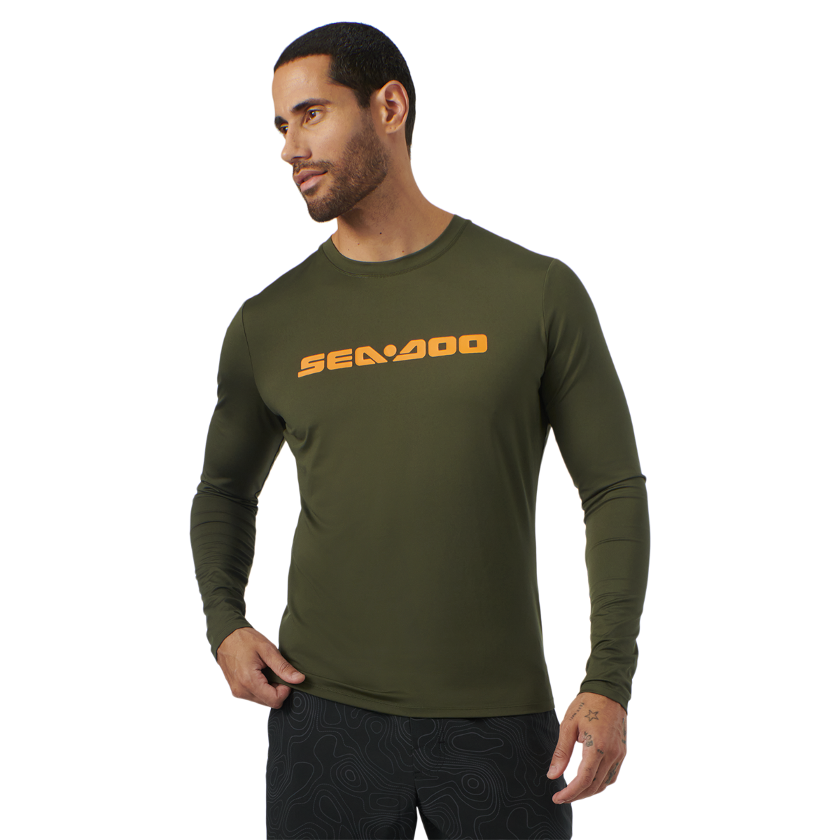 Sea-Doo Men's Signature Long Sleeve Rashguard