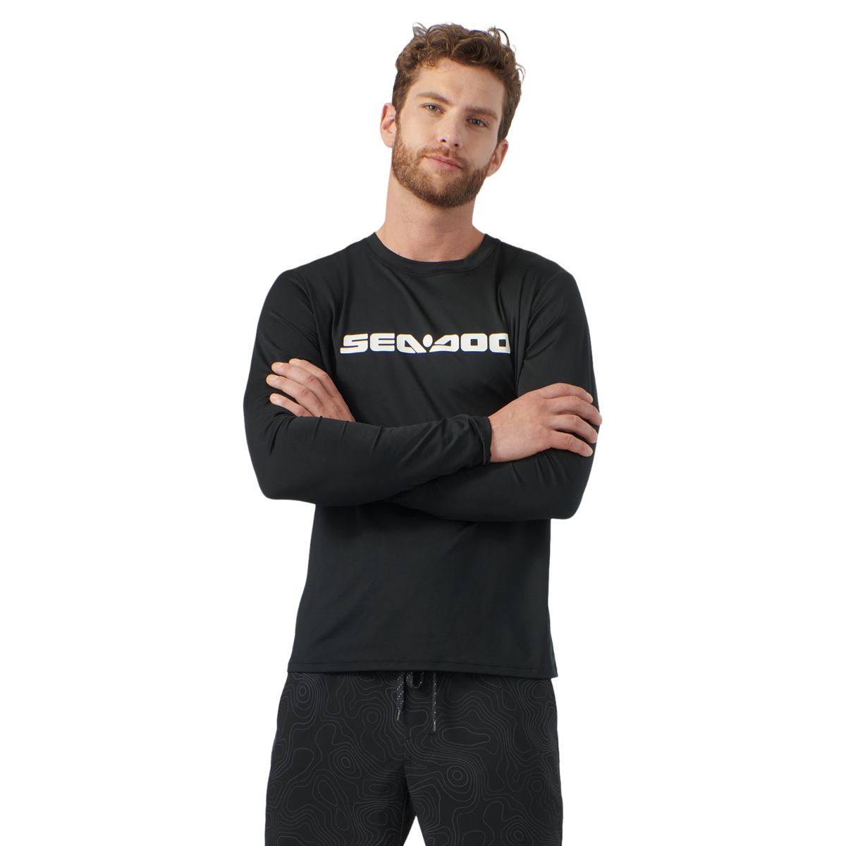 Sea-Doo Men's Signature Long Sleeve Rashguard