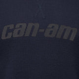 Can-Am Men's Textured Long Sleeve Crew Knit