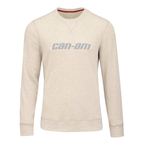 Can-Am Men's Textured Long Sleeve Crew Knit
