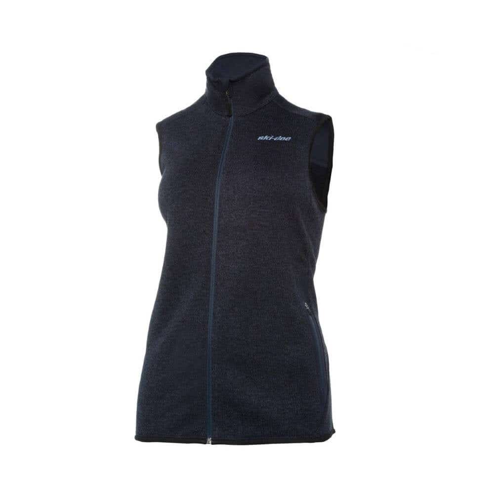 Ski-Doo Ladies Fleece Vest Zip-Up