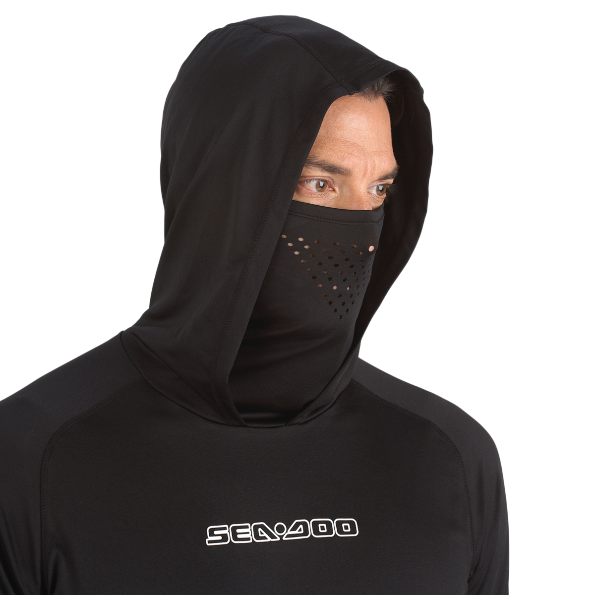 Sea-Doo Men's UV Protection Hooded Shirt