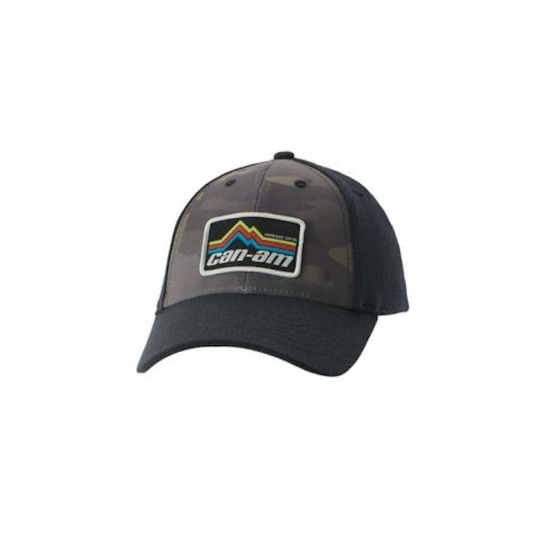 Can-Am Youth Curved Cap Kid/Teen O/S - Camo