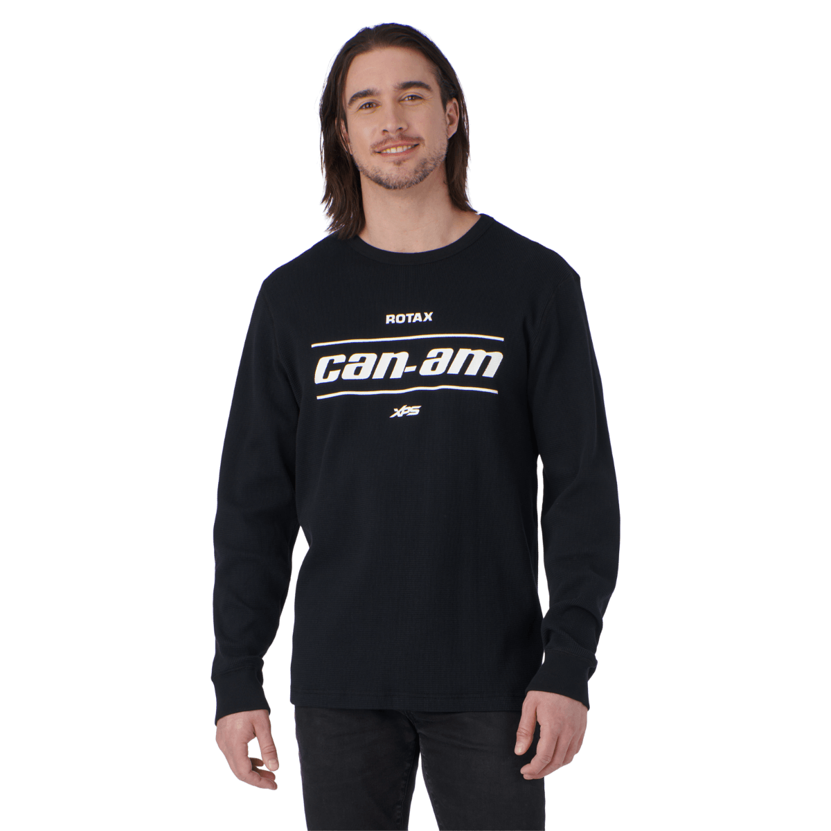 Can-Am Waffle Knit LS