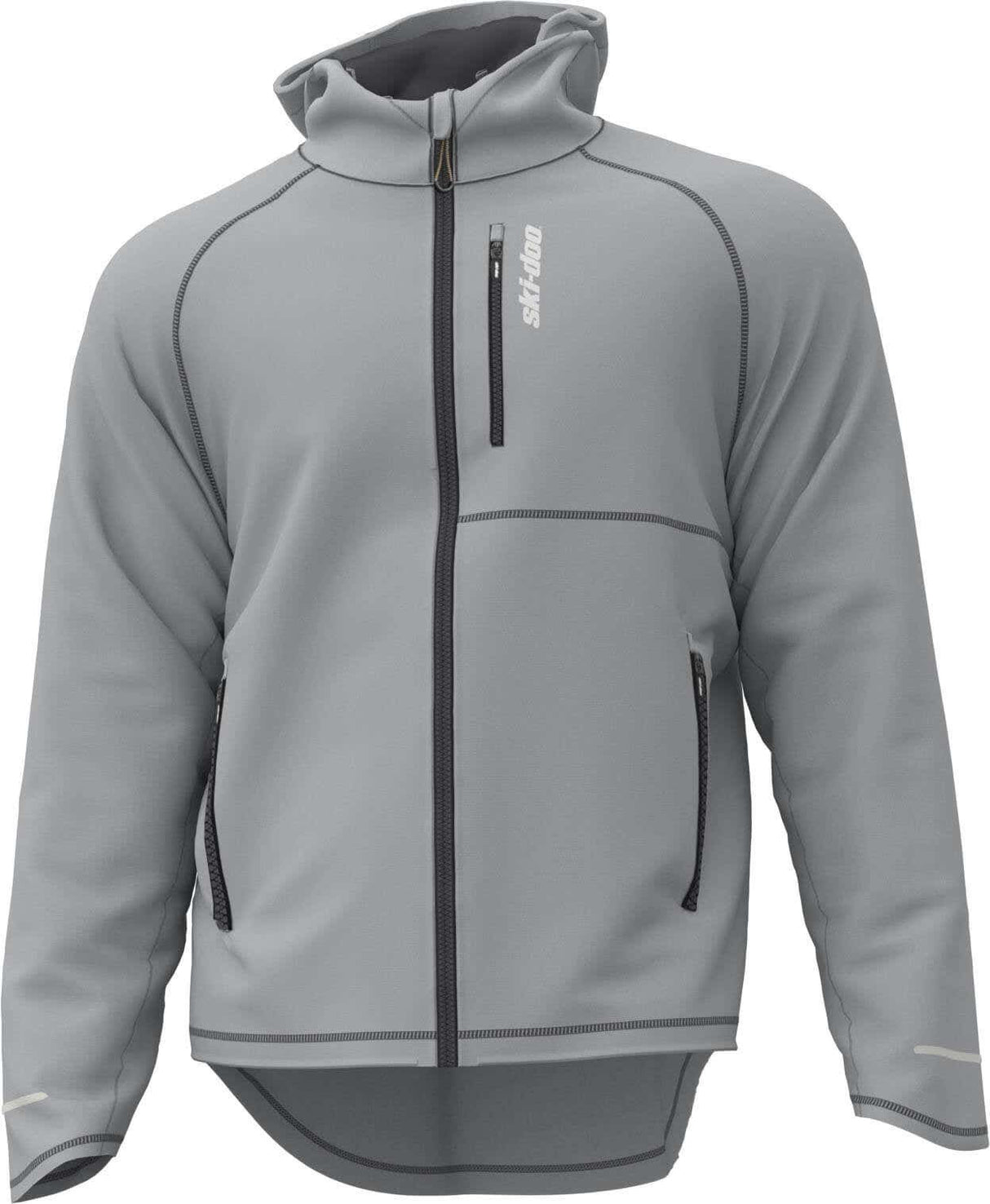 Ski-Doo Men's Hybrid Zip-Up Tech Fleece