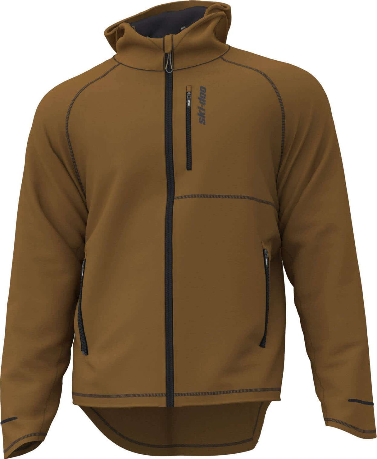 Ski-Doo Men's Hybrid Zip-Up Tech Fleece