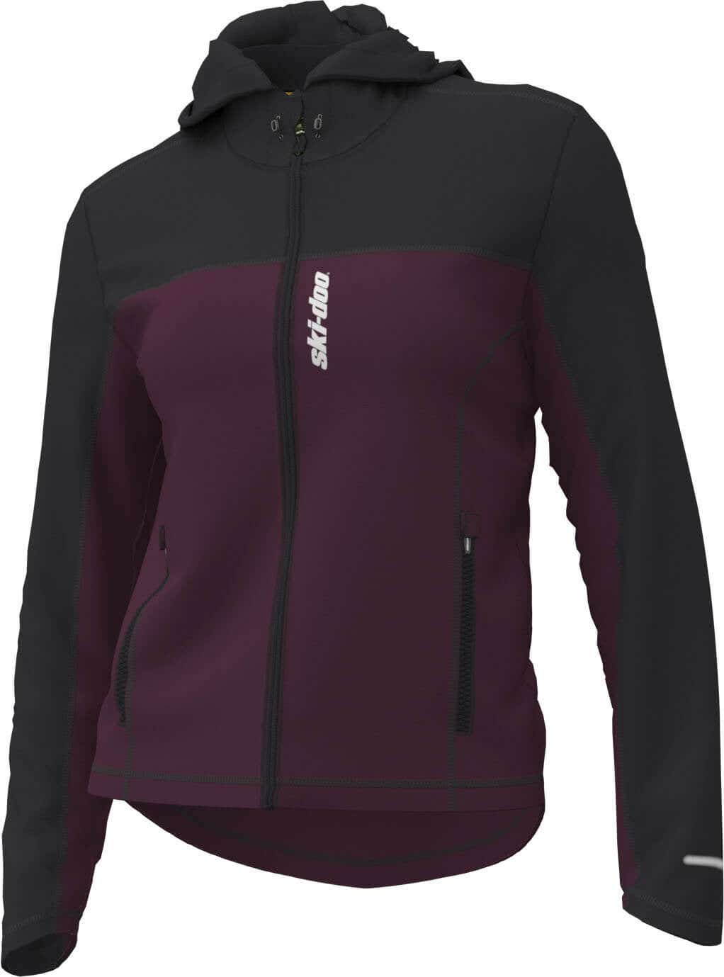 Ski-Doo Women's Hybrid Zip-Up Tech Fleece