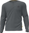 Ski-Doo Men's Waffle Knit Thermal Long Sleeve Henley