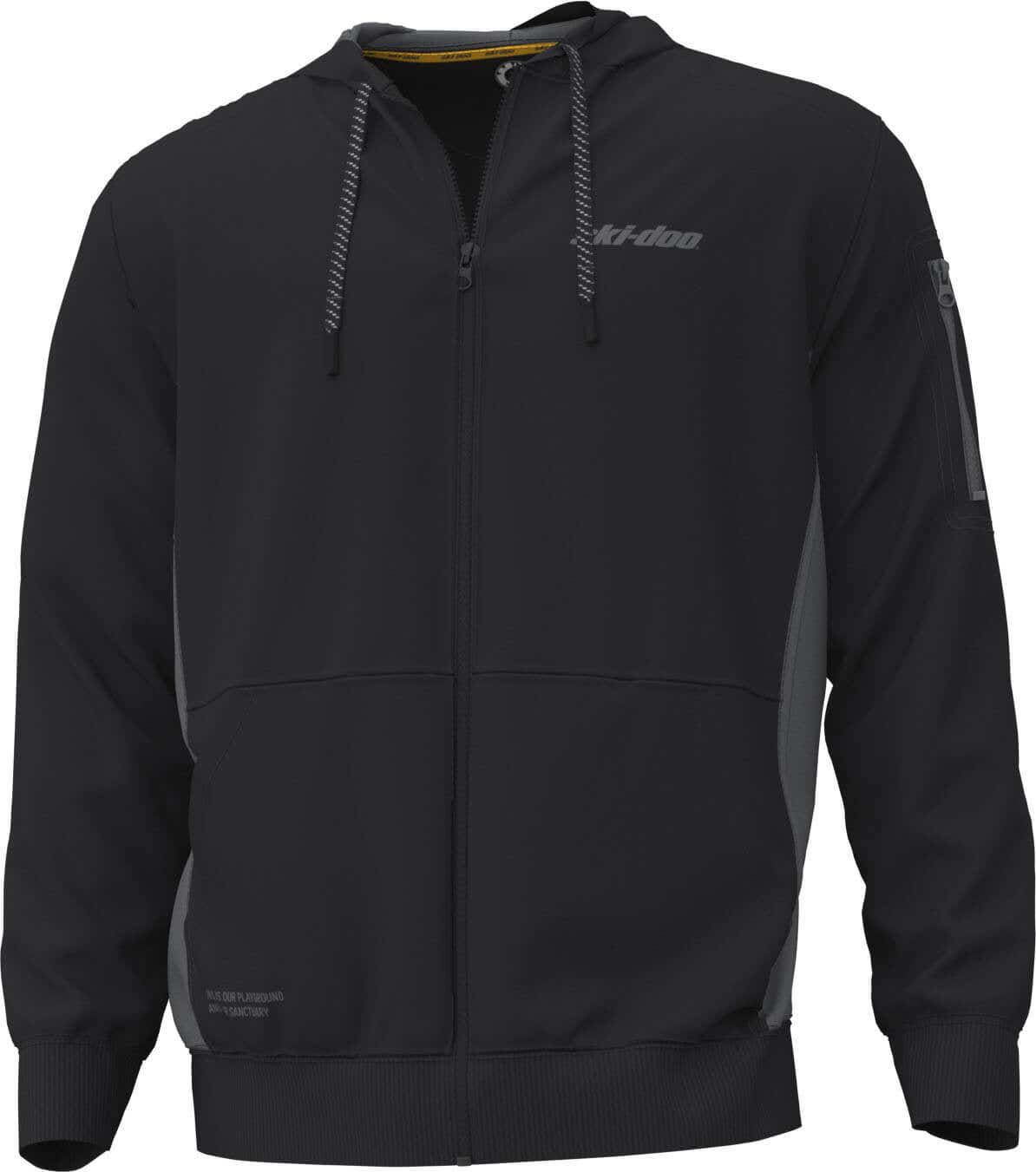 Ski-Doo Men's Premium Zip-Up Hoodie