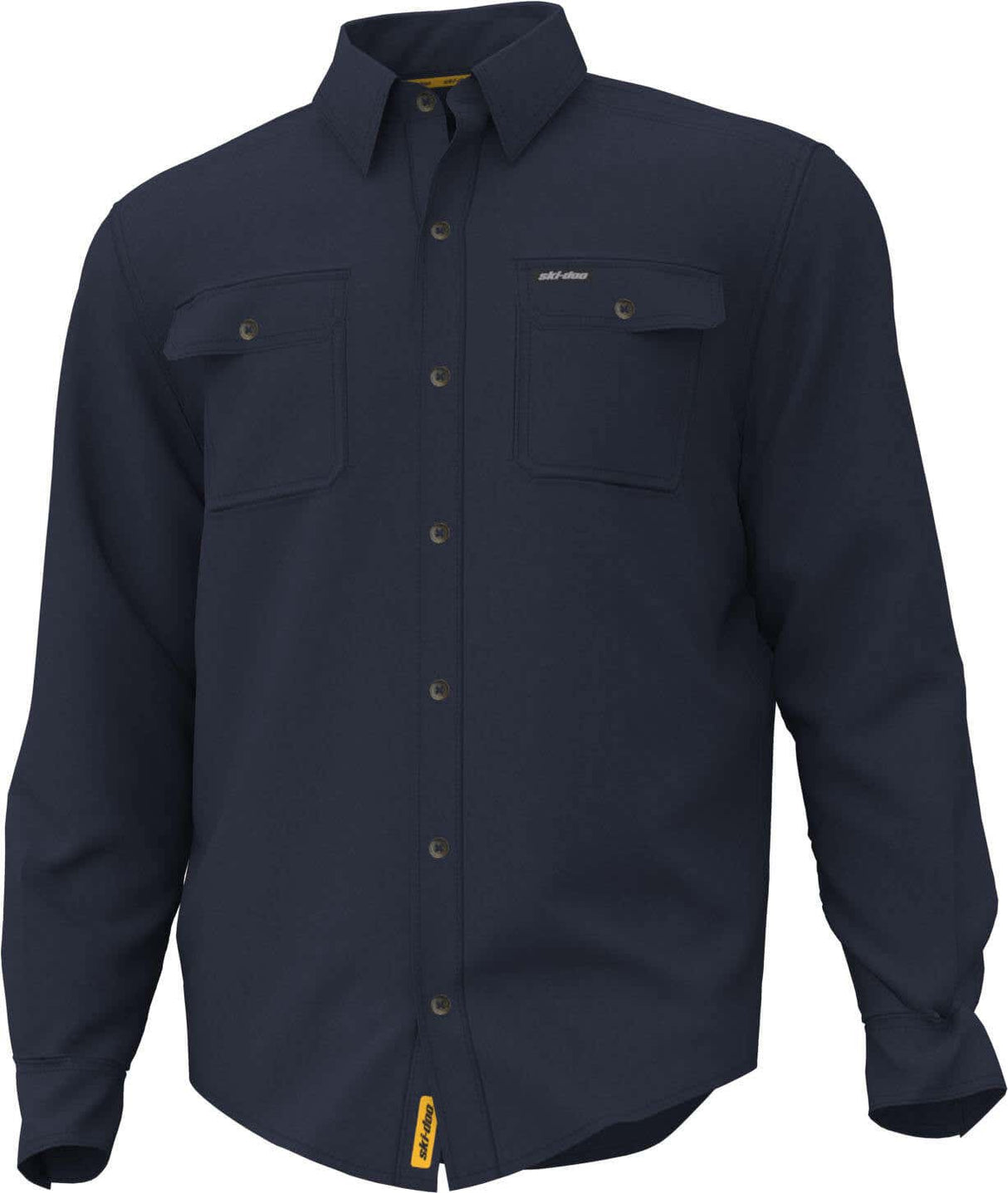 Ski-Doo Men's Solid Flannel Shirt