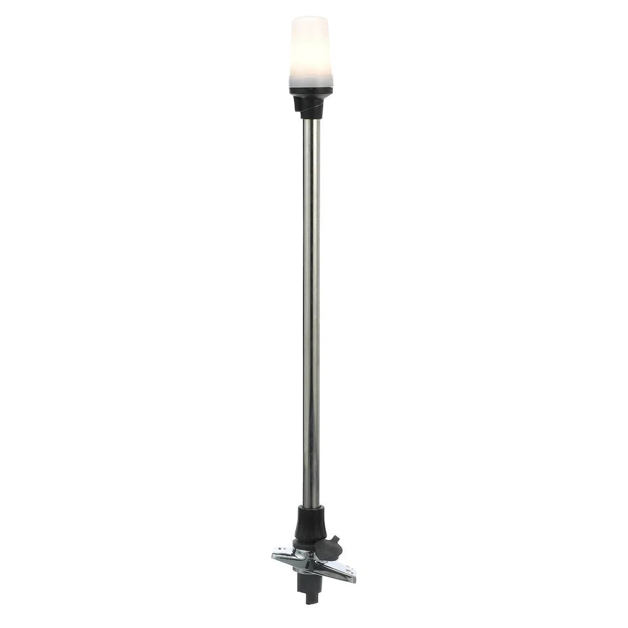SeaChoice All-Round Stow-Away Navigation Light with Base – White