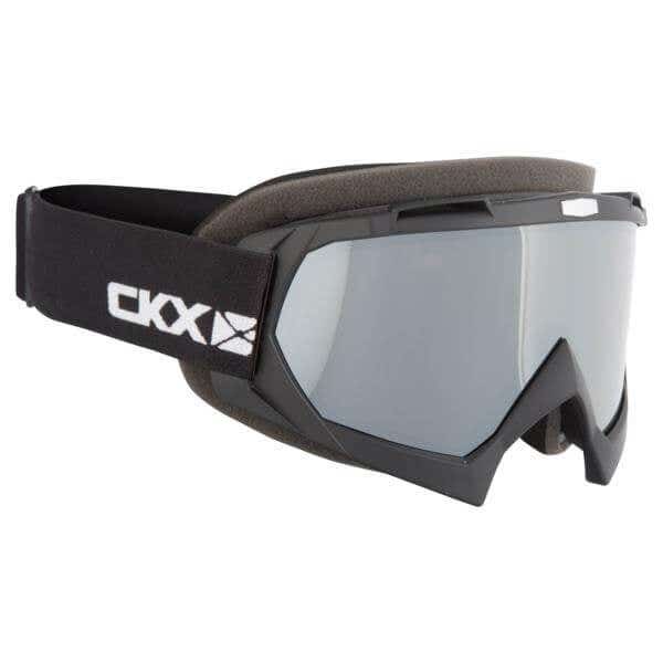 CKX Winter Assault Goggle Matte Black Mirror Light Smoke