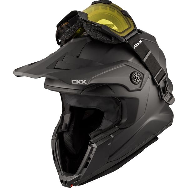 CKX Titan Original Dual Lens Solid Helmet