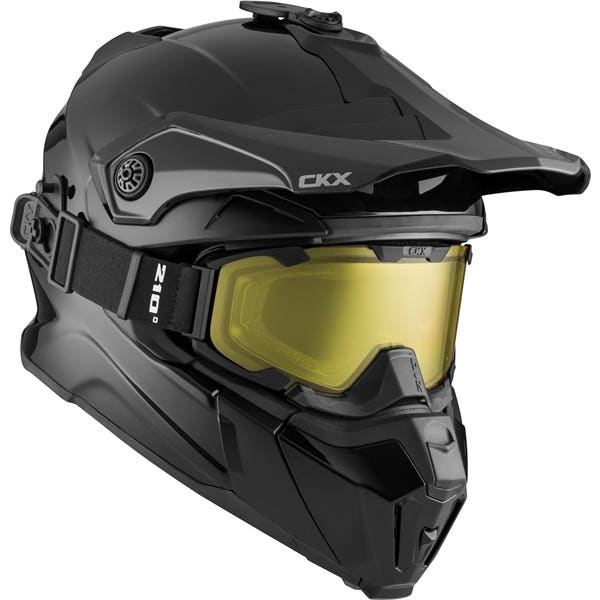 CKX Titan Original Dual Lens Solid Helmet