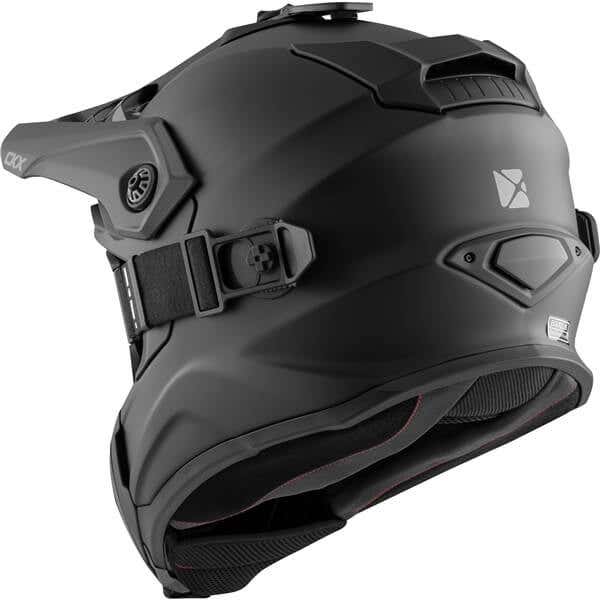 CKX Titan Air Flow Helmet Solid with 210° Goggles