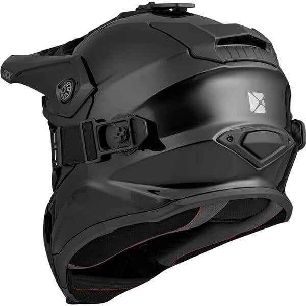 CKX Titan Air Flow Helmet Solid with 210° Goggles