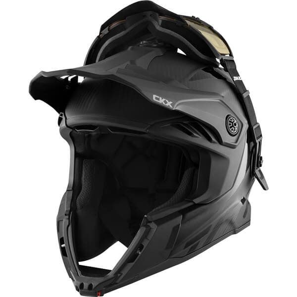 CKX Titan Airflow Carbon Helmet with 210° Goggles
