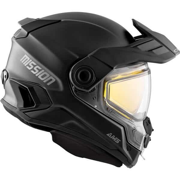 CKX Mission AMS Electric Helmet - Solid – SkiDoo Outlet