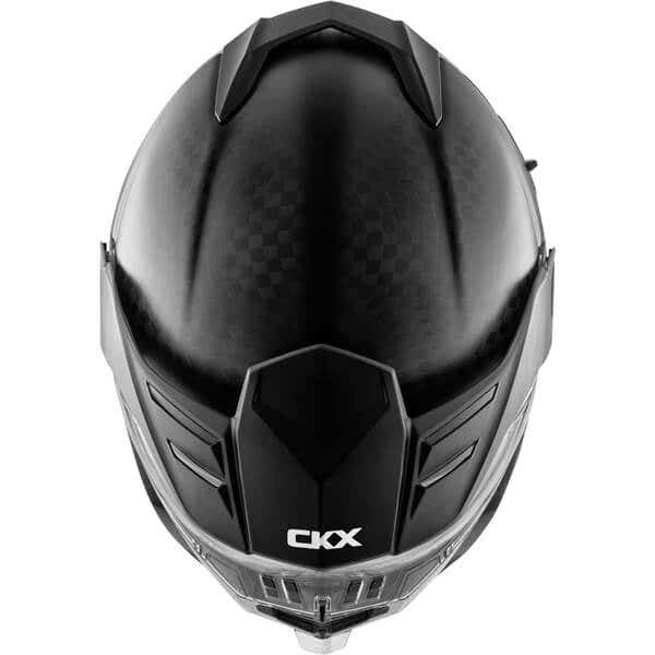 CKX Mission Carbon AMS Electric Helmet - Solid