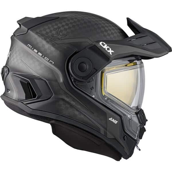 CKX Mission Carbon Dual Lens Helmet - Fury – SkiDoo Outlet